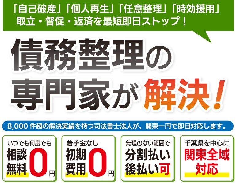 債務整理の専門家が解決