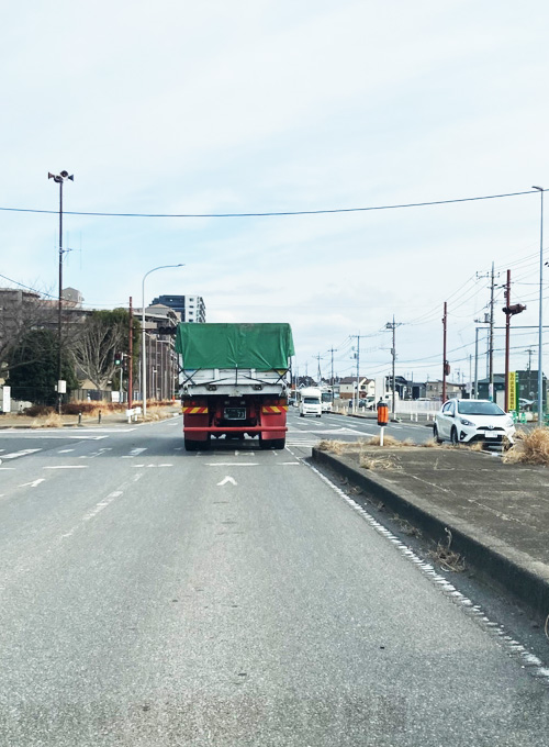 1つ目の信号をUターン。